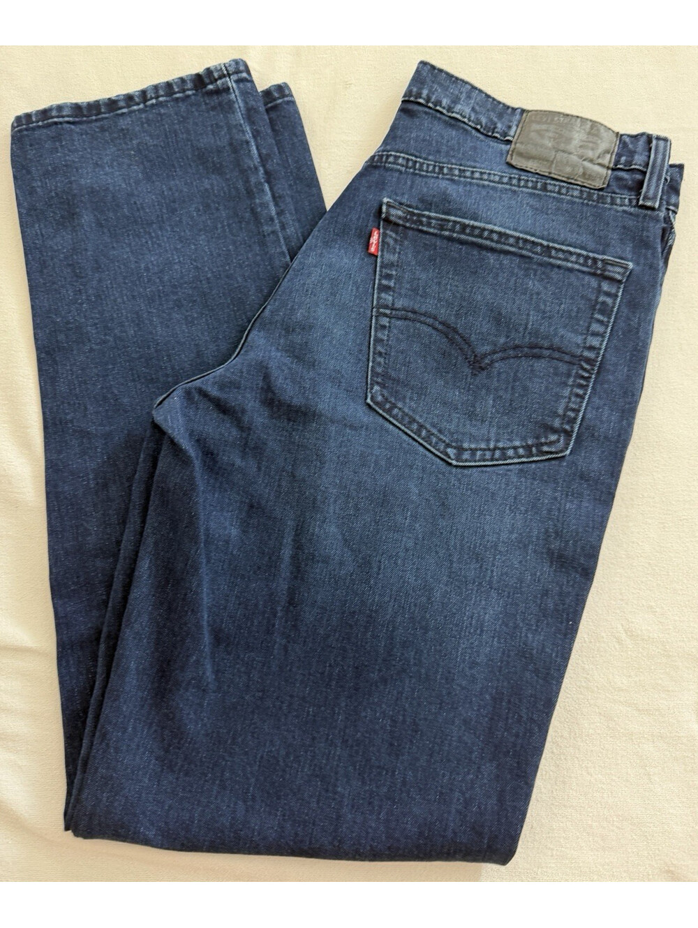 Levi's 550 Men's Jeans W36 L34 Relaxed Fit Straight Leg Blue Denim 5 pocket